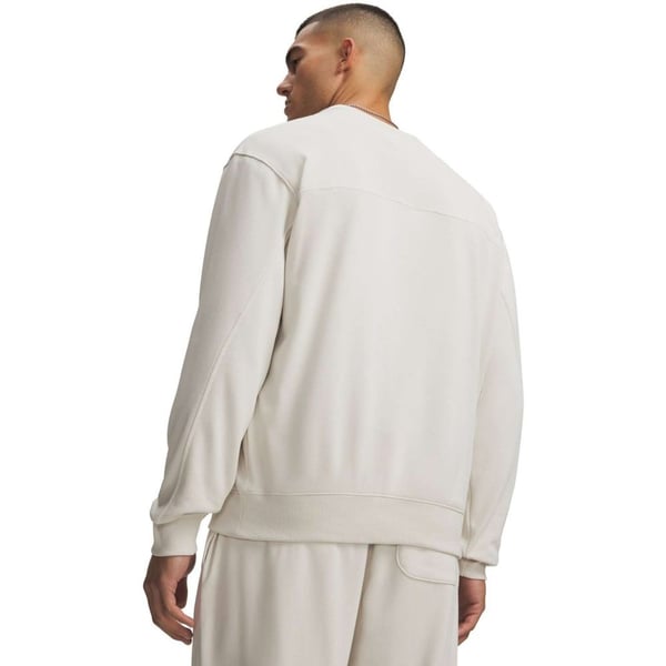 Under Armour Ua Rival Lw Crew Beyaz Erkek Sweatshirt