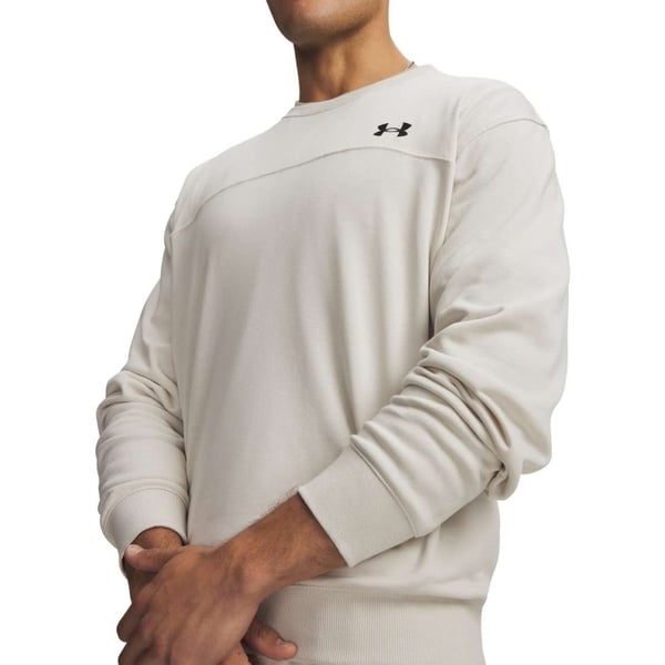 Under Armour Ua Rival Lw Crew Beyaz Erkek Sweatshirt