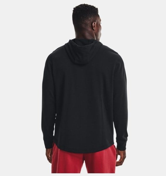 Under Armour UA Rival Terry LC HD Siyah Erkek Sweatshirt