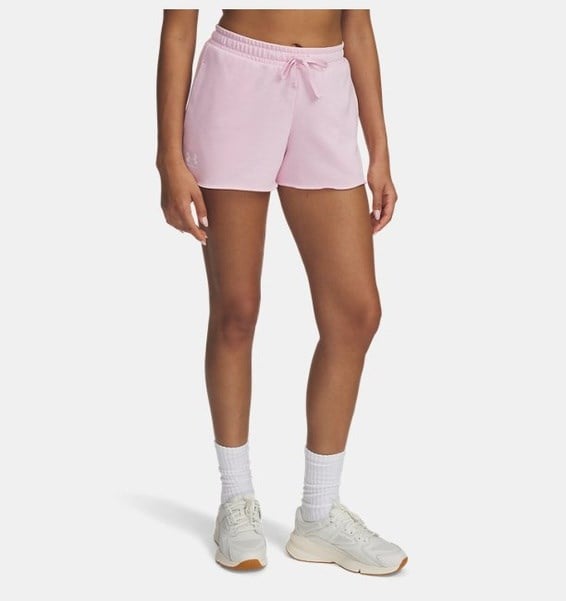 Under Armour UA Rival Terry Short Pembe Kadın Şort