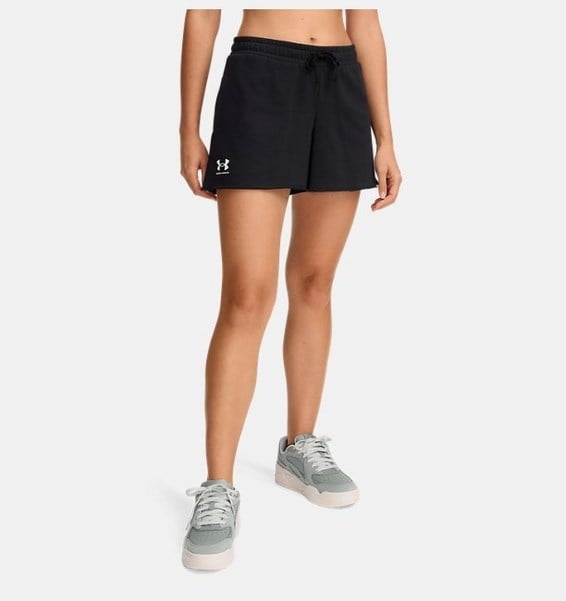 Under Armour UA Rival Terry Short Siyah Kadın Şort