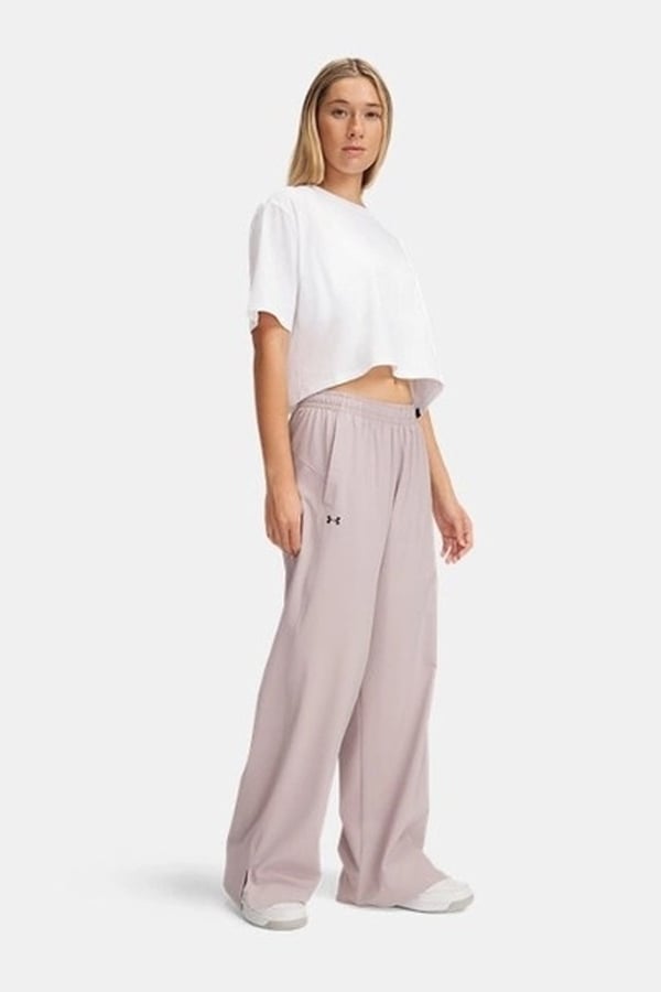 Under Armour UA Rival Wide Leg Pant Gri Kadın Eşofman Alt