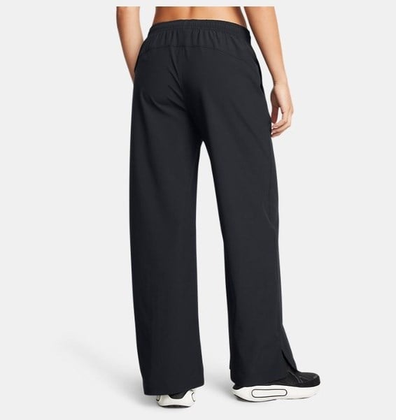 Under Armour UA Rival Wide Leg Pant Siyah Kadın Eşofman Alt