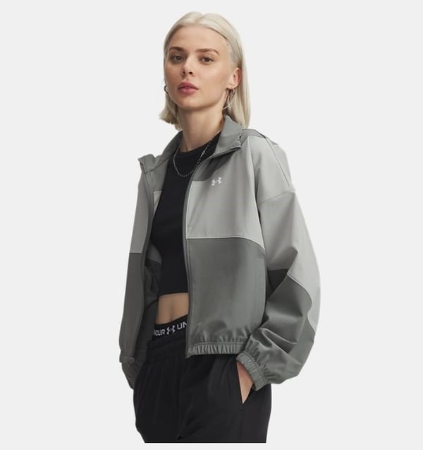 Under Armour UA Rival Woven Jacket Yeşil Kadın Ceket