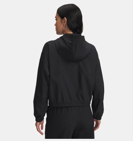 Under Armour UA Rival Woven Jkt HD Siyah Kadın Ceket