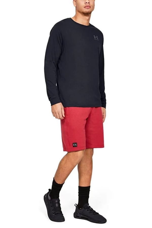 Under Armour UA SPORTSTYLE LEFT CHEST LS Siyah Erkek T-Shirt