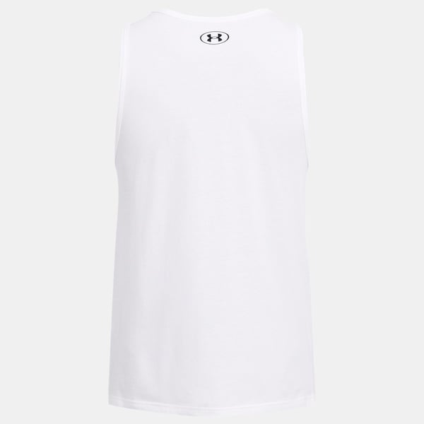 Under Armour UA SPORTSTYLE LOGO TANK Beyaz Erkek Atlet