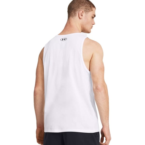 Under Armour UA SPORTSTYLE LOGO TANK Beyaz Erkek Atlet