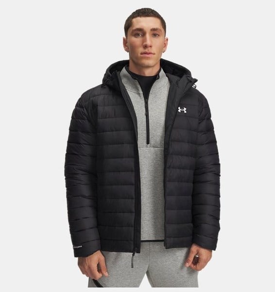 Under Armour UA Sportswear Ins Jkt Siyah Erkek Mont
