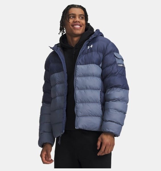 Under Armour Ua Sportswear Puff Jkt Gri Erkek Mont