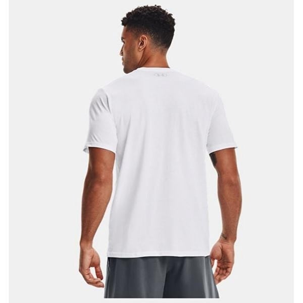 Under Armour UA TEAM ISSUE WORDMARK SS Beyaz Erkek T-Shirt