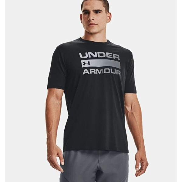 Under Armour UA TEAM ISSUE WORDMARK SS Siyah Erkek T-Shirt