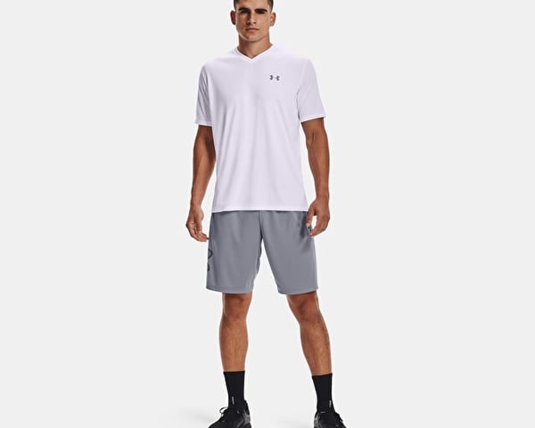 Under Armour UA TECH GRAPHIC SHORT Gri Erkek Şort