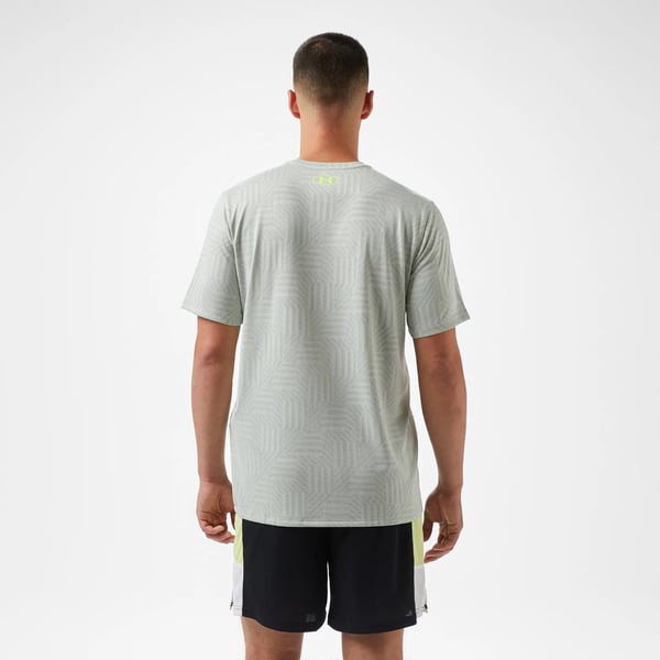 Under Armour UA Tech Vent Geotessa SS Yeşil Erkek T-Shirt