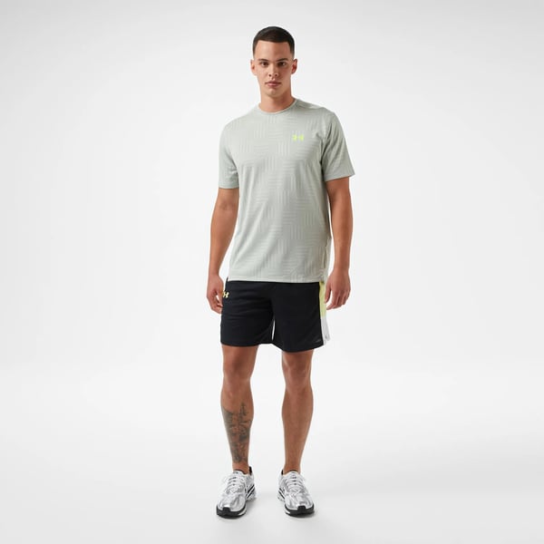 Under Armour UA Tech Vent Geotessa SS Yeşil Erkek T-Shirt