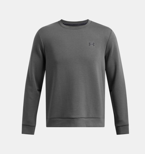 Under Armour UA Unstoppable Flc Crew EU Gri Erkek Sweatshirt