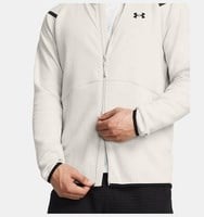 Under Armour UA Unstoppable Flc FZ HD EU Beyaz Erkek Ceket
