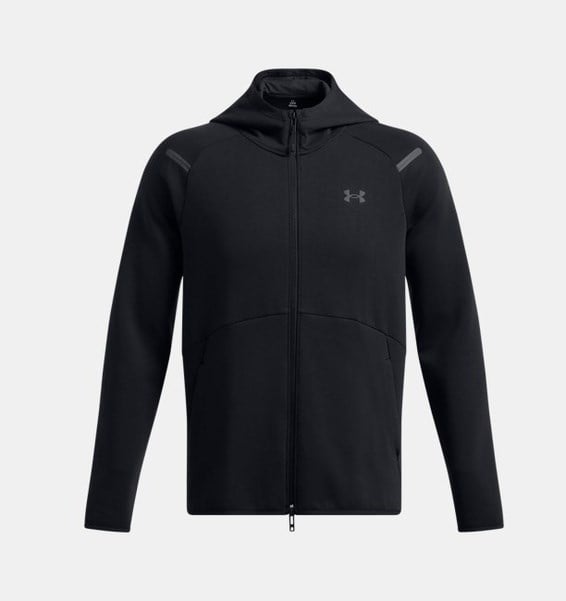 Under Armour UA Unstoppable Flc FZ HD EU Siyah Erkek Ceket