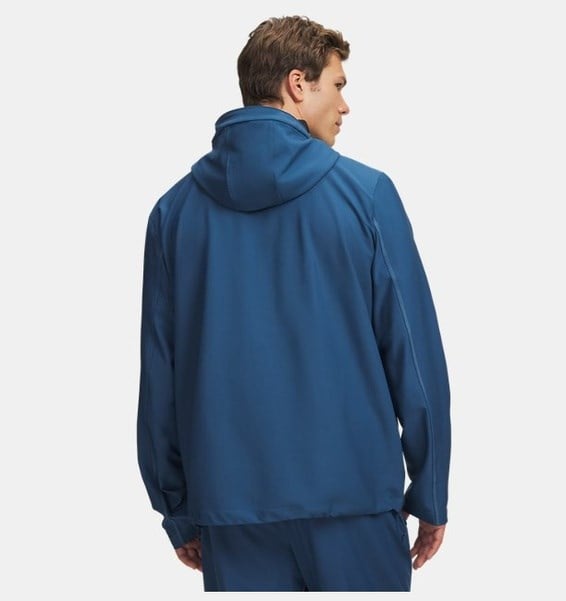 Under Armour UA Unstoppable Woven Jacket Mavi Erkek Ceket