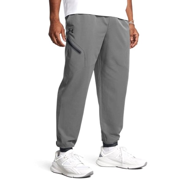 Under Armour Ua Unstoppable Woven Jogger Gri Erkek Eşofman Alt
