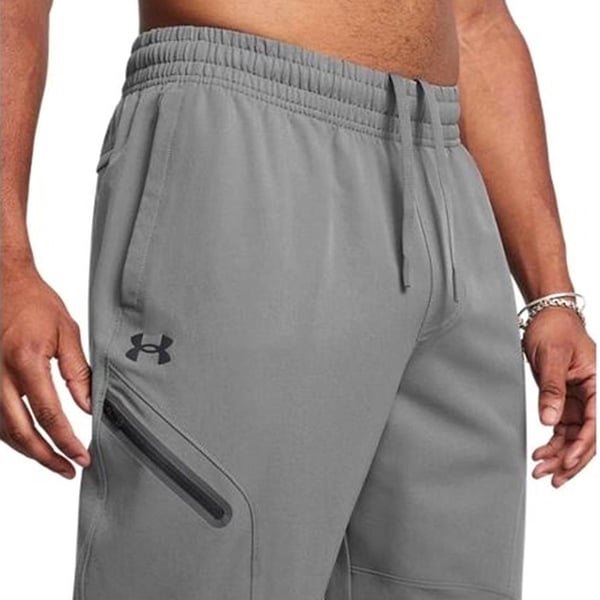 Under Armour Ua Unstoppable Woven Jogger Gri Erkek Eşofman Alt