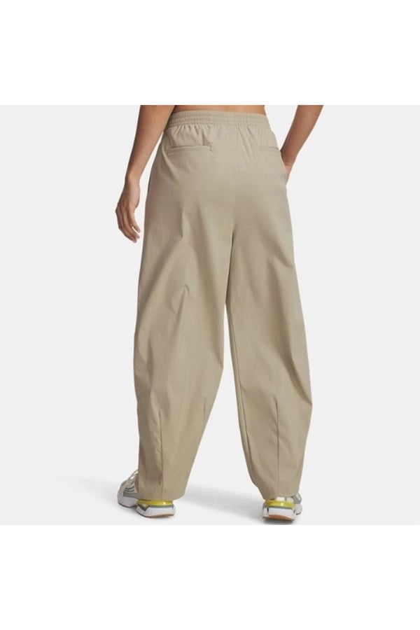 Under Armour UA Unstoppable Wvn Pleat Pt Bej Kadın Eşofman Alt