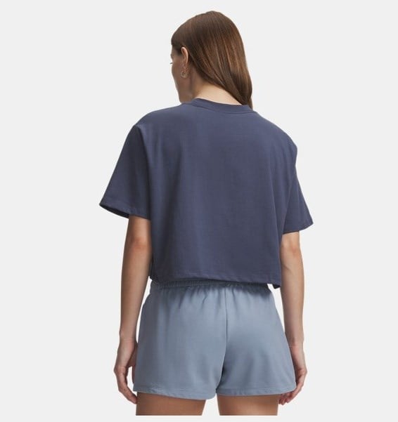 Under Armour Ua W Center Lt Ss Gri Kadın T-Shirt