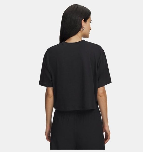 Under Armour Ua W Center Lt Ss Siyah Kadın T-Shirt