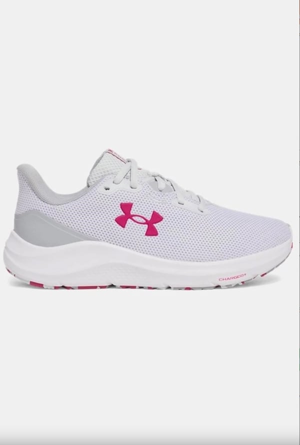 Under Armour UA W Charged Pursuit 4 Gri Kadın Koşu Ayakkabısı