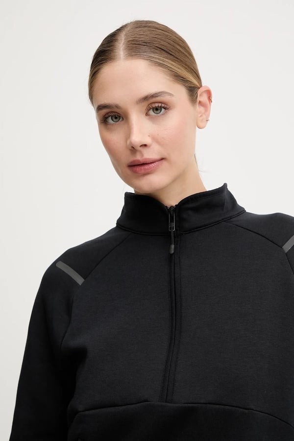 Under Armour Unstoppable Flc HZ Siyah Kadın Sweatshirt