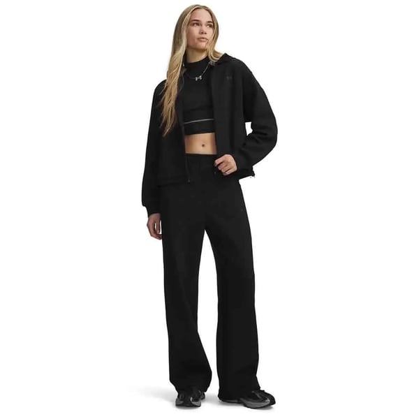Under Armour Unstoppable Flc Open Pant Siyah Kadın Eşofman Alt