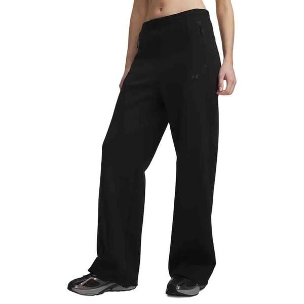 Under Armour Unstoppable Flc Open Pant Siyah Kadın Eşofman Alt