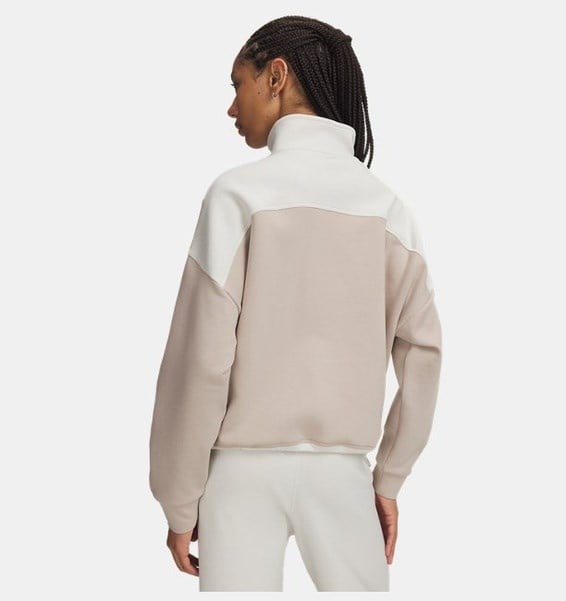 Under Armour Unstoppable Fleece Hz Beyaz Kadın Sweatshirt