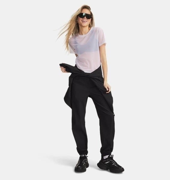 Under Armour Unstoppable Wvn Jogger Siyah Kadın Eşofman Alt