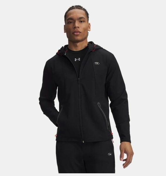 Under Armour Utility Woven Winterized Fz Siyah Erkek Ceket