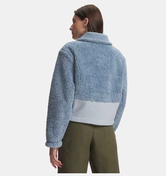 Under Armour W Basecamp Fleece Fz Mavi Kadın Ceket