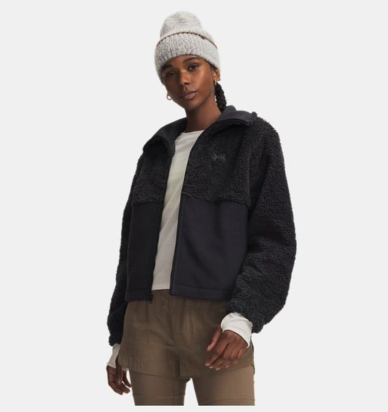 Under Armour W Basecamp Fleece Fz Siyah Kadın Ceket
