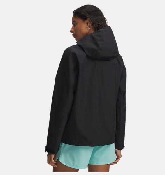 Under Armour W Cloudstrike Jacket Siyah Kadın Yağmurluk