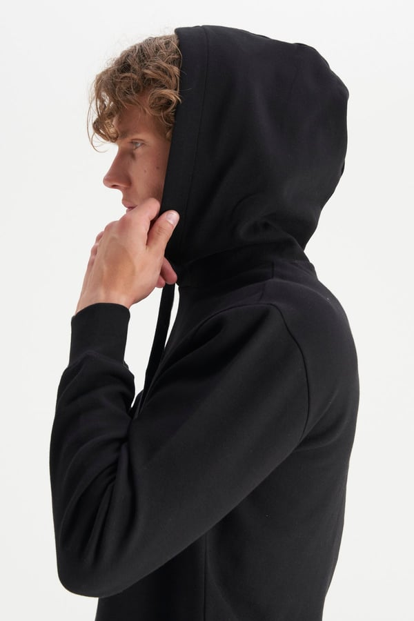 Wrangler Erkek Big Logo Sweatshirt Siyah Erkek Sweatshirt