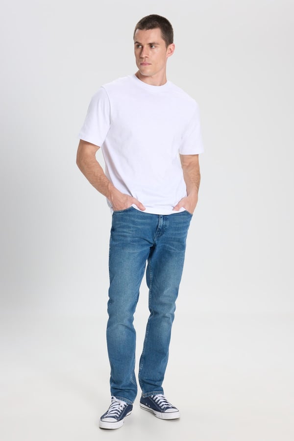 Wrangler Greensboro Jean  Pantolon Mavi Erkek Kot Pantolon