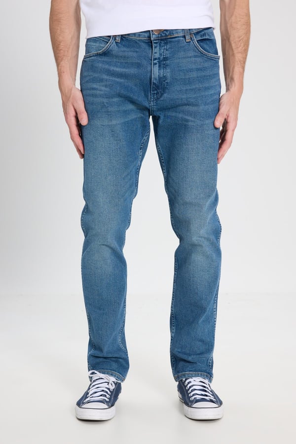 Wrangler Greensboro Jean  Pantolon Mavi Erkek Kot Pantolon