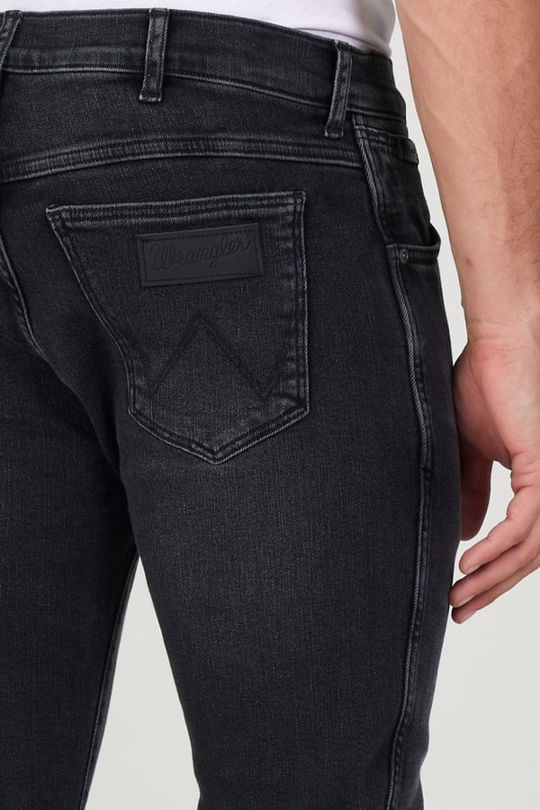 Wrangler Larston Jean  Pantolon Antrasit Erkek Kot Pantolon