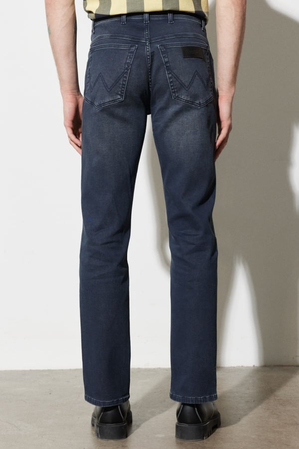Wrangler Texas Jean  Pantolon Siyah Erkek Kot Pantolon