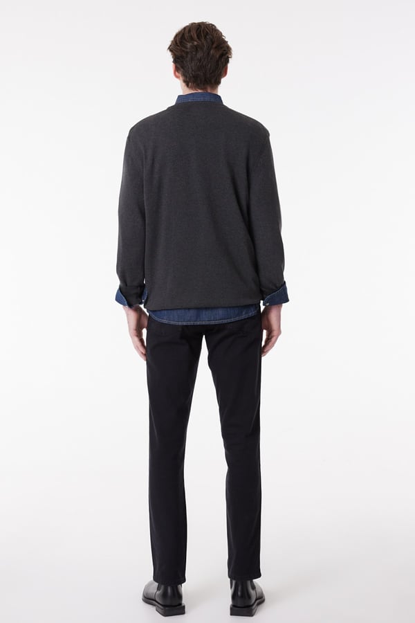 Wrangler Texas Slim Jean  Pantolon Siyah Erkek Kot Pantolon