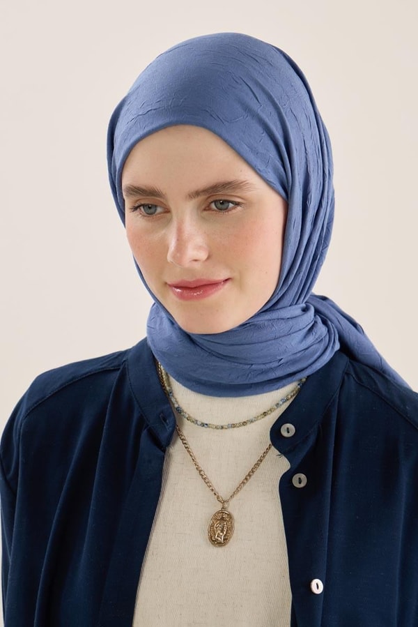 Bambu Şal İndigo
