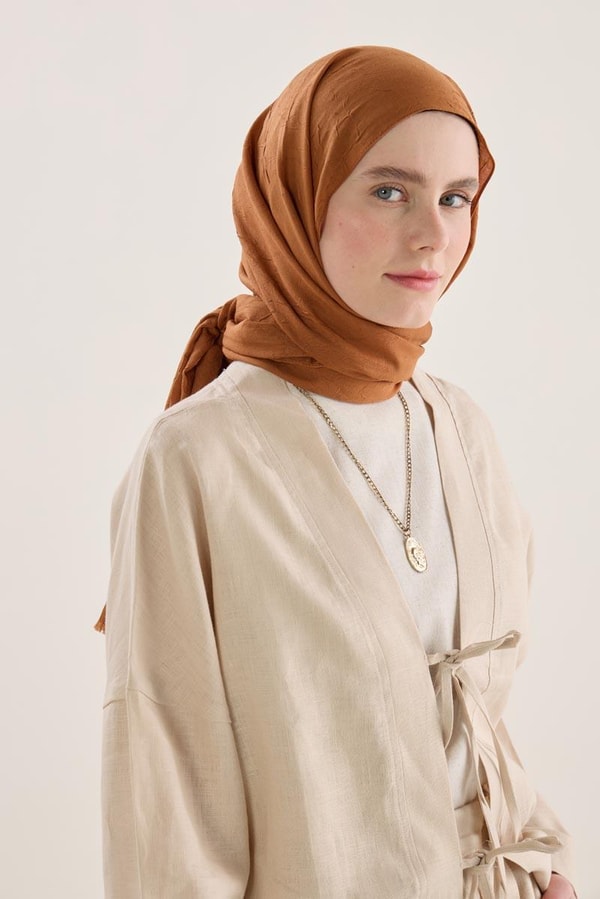 Bambu Şal Şeftali