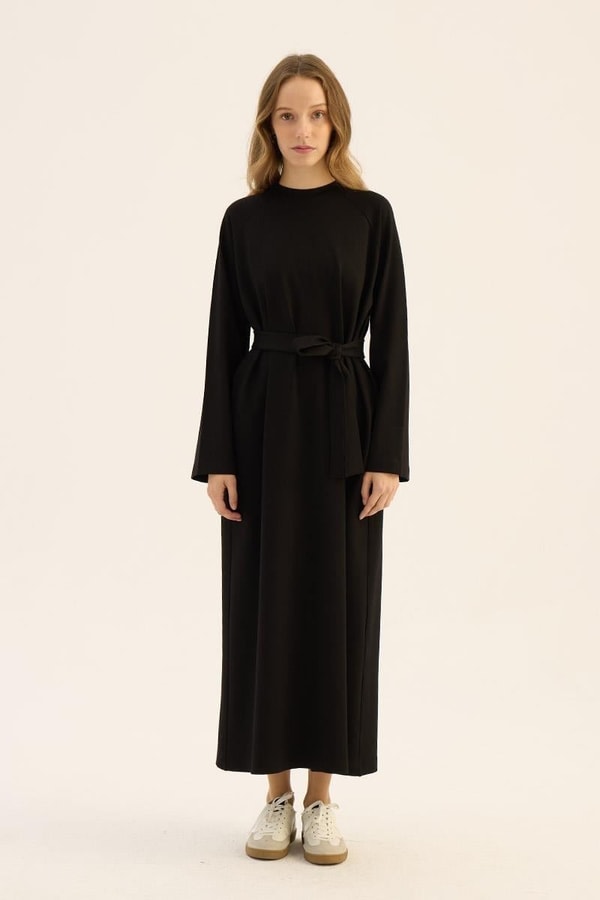 Basic Elbise Siyah