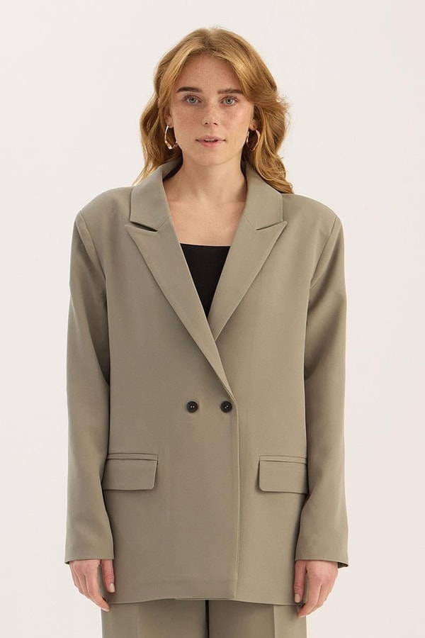 Klasik Kesim Blazer Çağla
