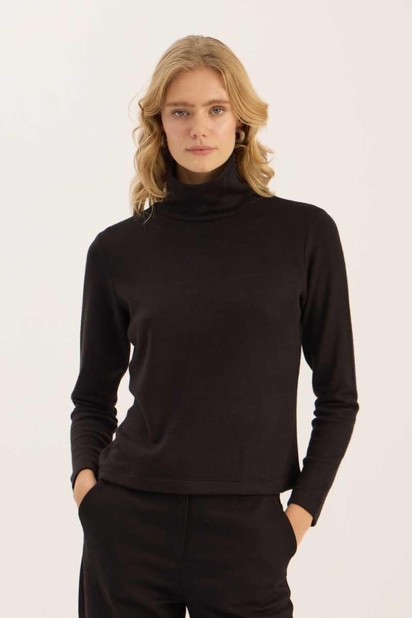 Siyah Ceket Pantolon Body Ofis Kombini