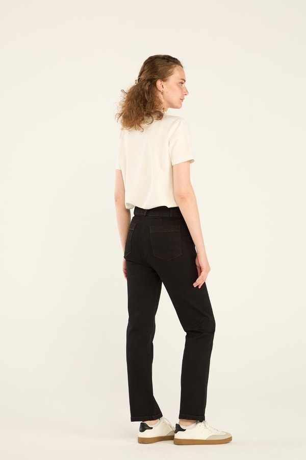 Slim Fit Jean Siyah